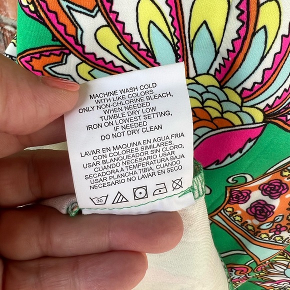 GB green midi dress size L - Picture 8 of 9